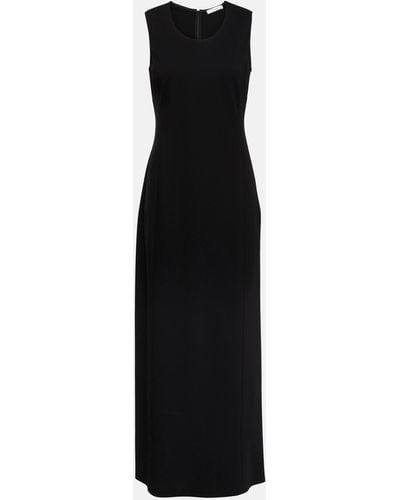 The Row Opal Maxi Dress - Black