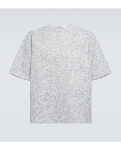 Bottega Veneta Printed Leather T-shirt - White