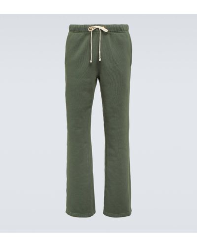 Les Tien Cotton Fleece Sweatpants - Green