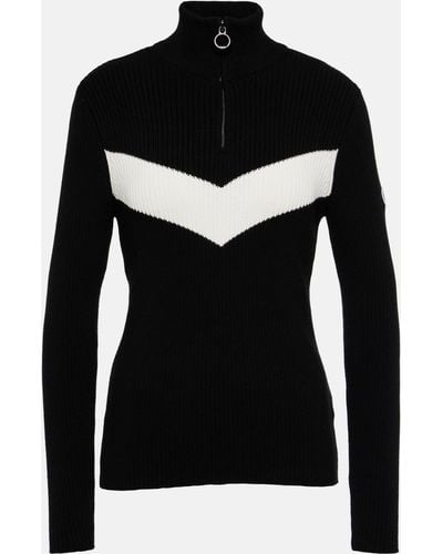 Fusalp Andromede Ribbed-knit Sweater - Black