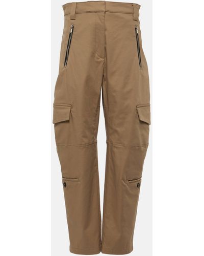 Proenza Schouler Jackson Cotton Twill Cargo Pants - Natural