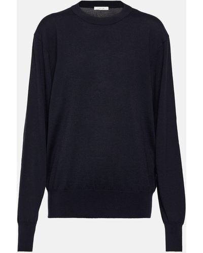 The Row Wool-cashmere Sweater - Blue