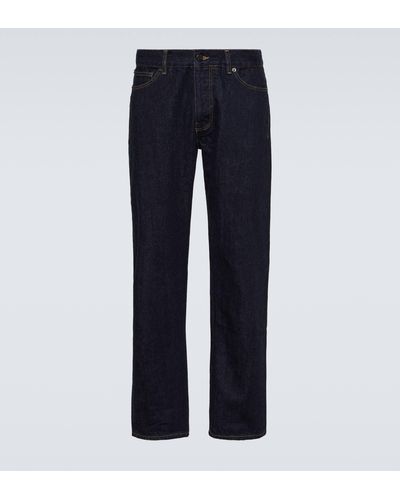 Sunspel Straight Jeans - Blue