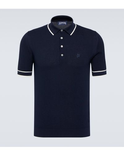Vilebrequin Pezou Cotton Polo Shirt - Blue