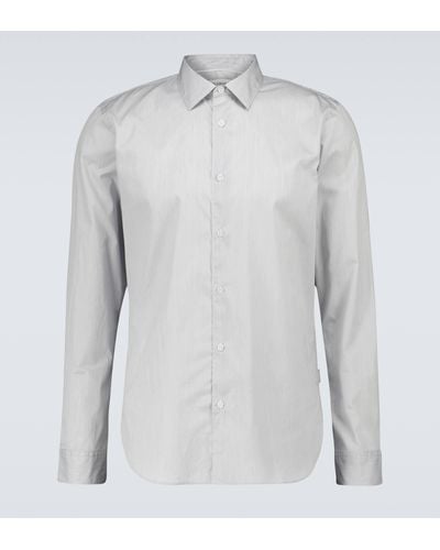 Orlebar Brown Giles Striped Cotton Shirt - Grey