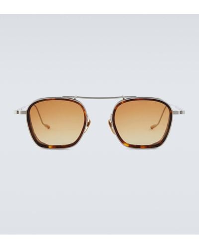 Jacques Marie Mage Baudelaire 2 Browline Sunglasses - Brown