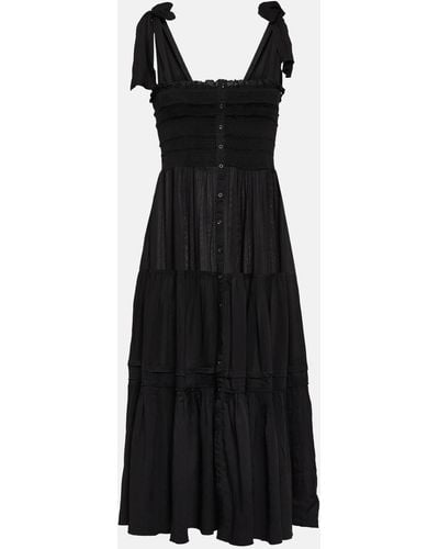 Poupette Triny Midi Dress - Black