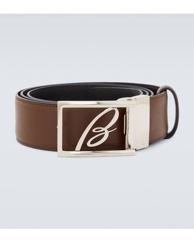 Brioni Leather Belt - Brown