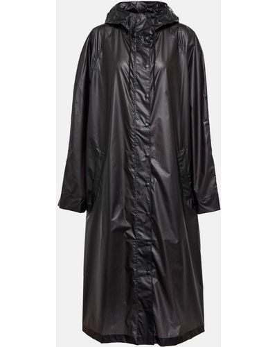 Wardrobe NYC Hooded Raincoat - Black