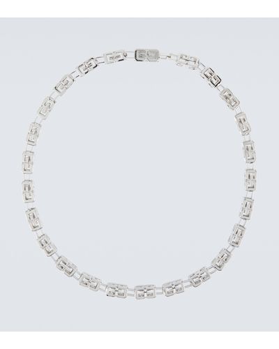 Givenchy Interlocking G Necklace - White