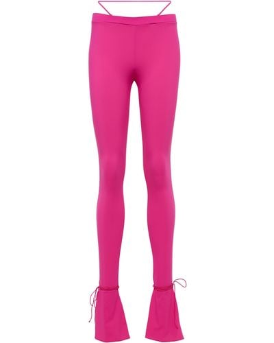 Nensi Dojaka Flared leggings - Pink