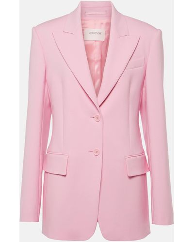 Sportmax Zermat Wool-blend Blazer - Pink