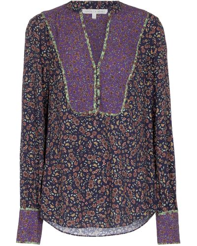 Veronica Beard Betta Floral Blouse - Multicolour