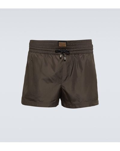 Dolce & Gabbana Swim Trunks - Grey