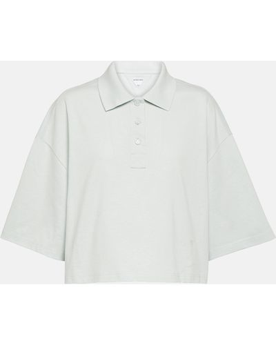 Bottega Veneta Cotton Polo Shirt - White