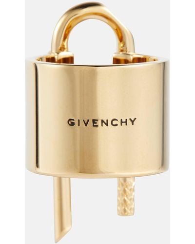 Givenchy U Lock Gold-plated Ring - Metallic