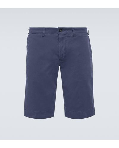 Canali Cotton Shorts - Blue