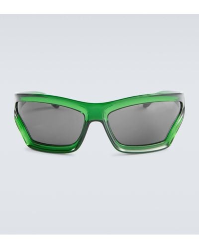 Loewe Paula's Ibiza Square Sunglasses - Green