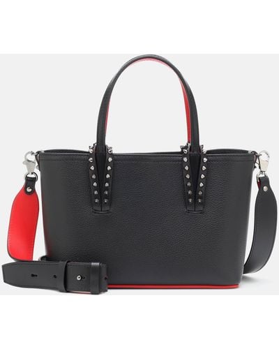 Christian Louboutin Cabata Mini Leather Tote - Black