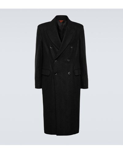 Barena Maran Wool-blend Coat - Black
