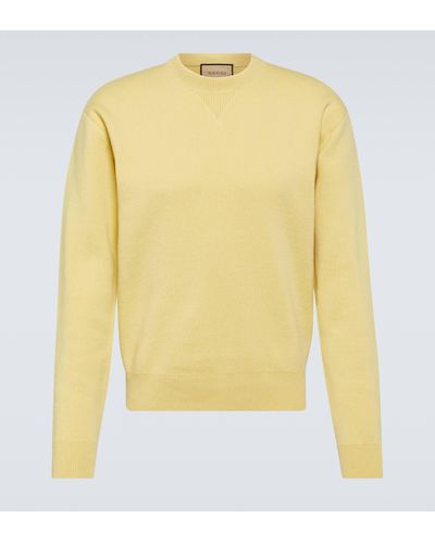 Gucci Cashmere Sweater - Yellow