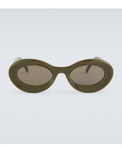 Loewe Paula's Ibiza Round Sunglasses - Brown