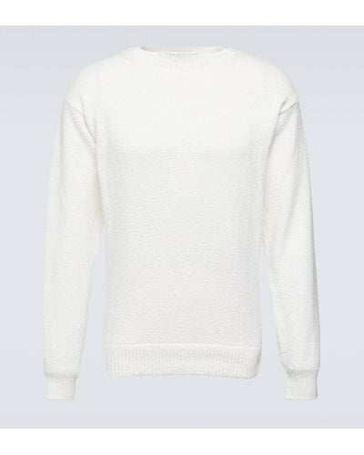 Loro Piana Cotton Sweater - White