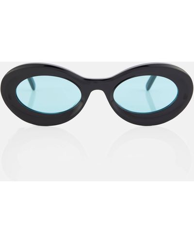Loewe Paula's Ibiza Round Sunglasses - Blue