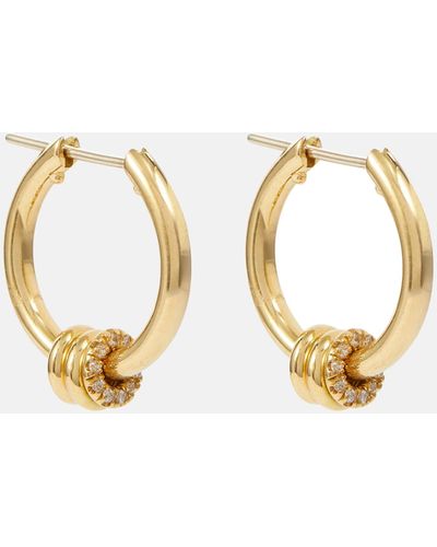 Spinelli Kilcollin Ara 18kt Gold Earrings With White Diamonds - Metallic