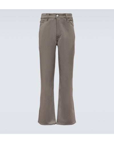 Our Legacy Flared Wool Pants - Grey