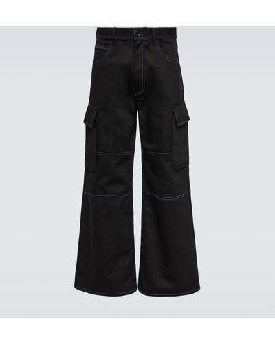 Mens Wide Leg Pants