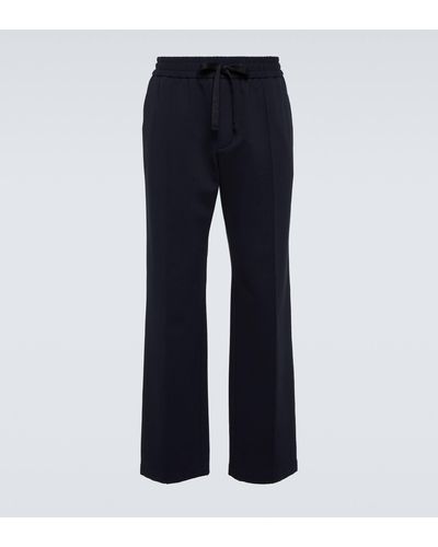 Dolce & Gabbana Jersey Sweatpants - Blue