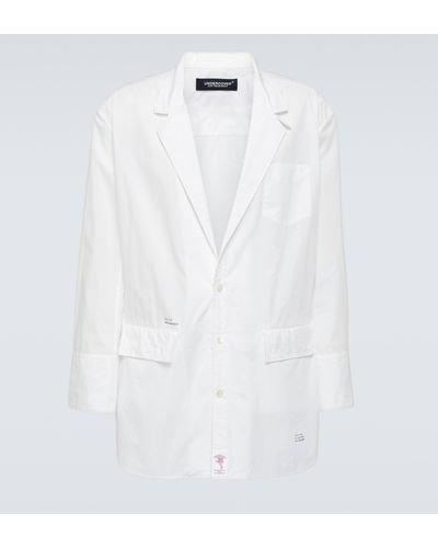 Undercover Cotton Overshirt - White