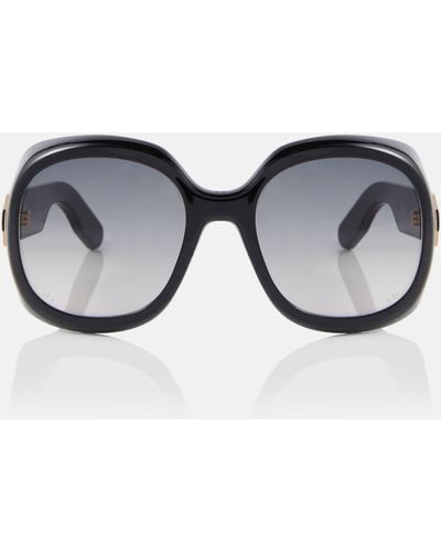 Dior Lady 95.22 R2i Sunglasses - Black