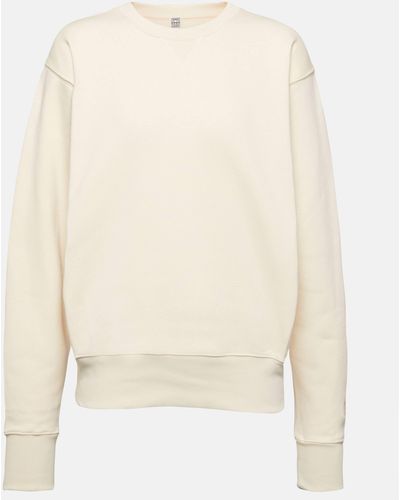 Totême Cotton Sweatshirt - White