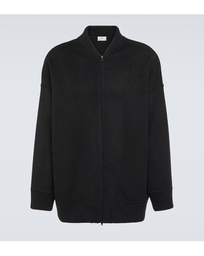 The Row Daxton Cashmere Jacket - Black