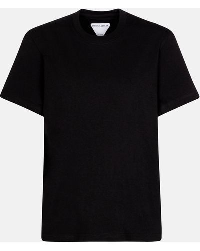Bottega Veneta Cotton Jersey T-shirt - Black