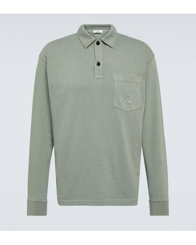 Stone Island Cotton Polo Shirt - Green