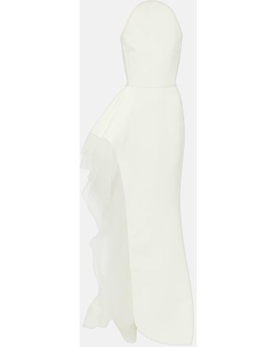 Maticevski Bridal Epitome Crepe Gown - White