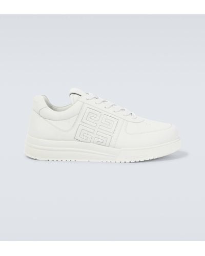 Givenchy G4 Leather Low-top Sneakers - White