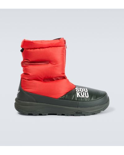 The North Face X Undercover Padded Snow Boots - Red