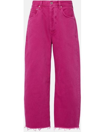 Citizens of Humanity Ayla Wide-leg Jeans - Pink