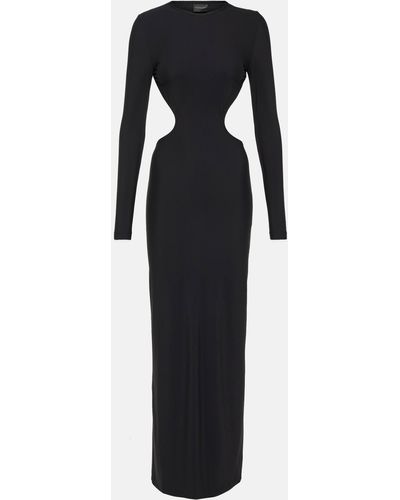 Balenciaga Cutout Gown - Black