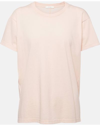 The Row Cotton Jersey T-shirt - Pink