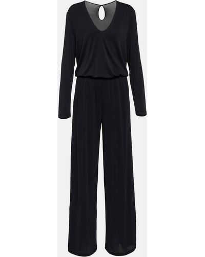 Wolford Crepe Jersey Jumpsuit - Blue