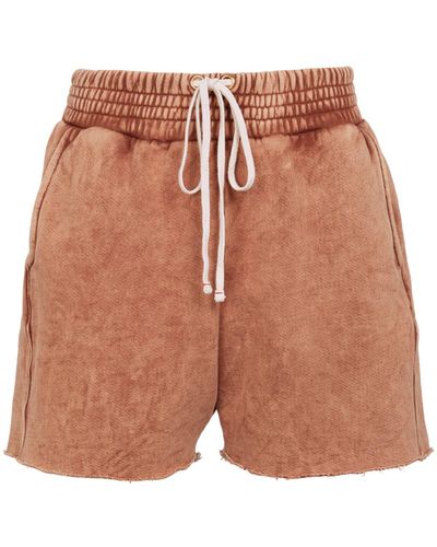 Les Tien Yacht Cotton Shorts - Brown