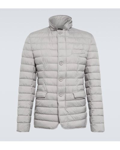 Herno Il Giacco Quilted Jacket - Grey