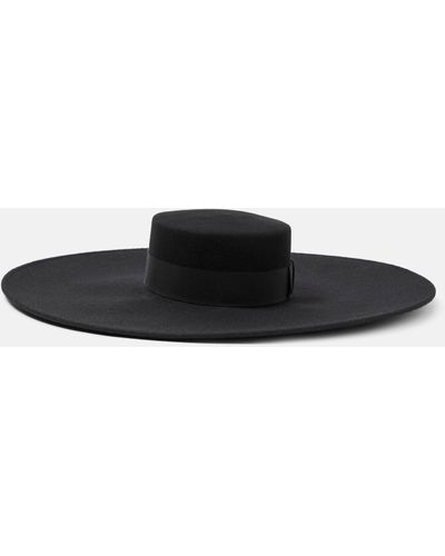 Nina Ricci Wool Hat - Black