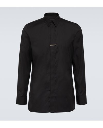 Givenchy 4g Cotton Jacquard Shirt - Black