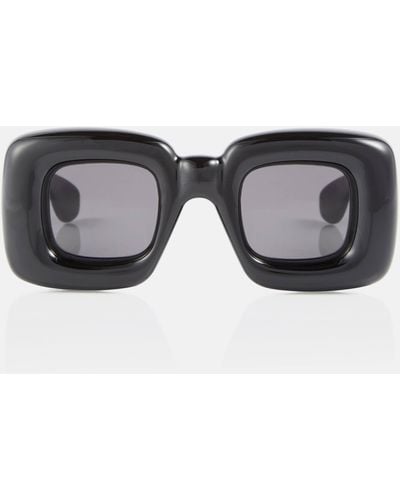 Loewe Inflated Square Sunglasses - Black